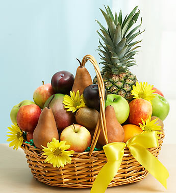 Deluxe All Fruit Basket for Sympathy